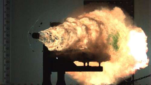 La marine chinoise teste un canon hypersonique sur rail