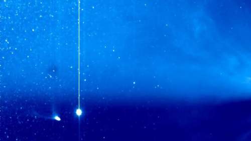 Découvrez les images incroyables de la « comète du diable » au plus près du Soleil