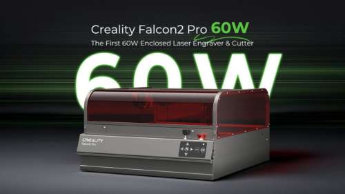 Voici le Creality Falcon2 Pro 60W, le graveur laser avec la capacité de coupe la plus puissante