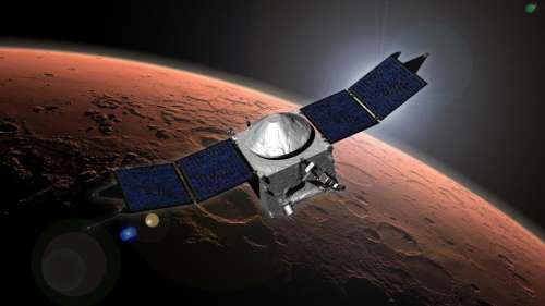 Mars a récemment été le théâtre de spectaculaires aurores globales