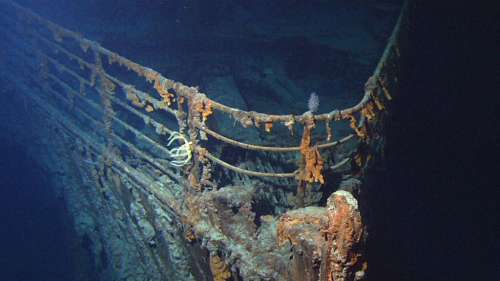 L’emblématique balustrade à la proue du Titanic s’est effondrée