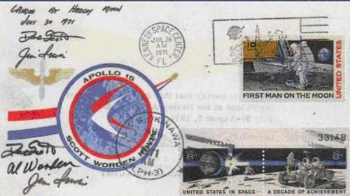 Le saviez-vous ? En 1971, l’équipage d’Apollo 15 a fait un trafic de cartes postales dans l’espace