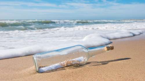 Le plus vieux message laissé dans une bouteille à la mer retrouvé dans le New Jersey