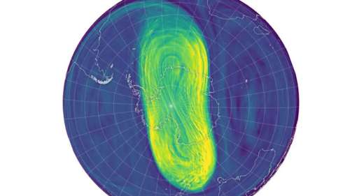 Le comportement inhabituel du vortex polaire de l’Antarctique intrigue les scientifiques