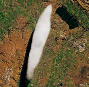 Un étrange nuage réapparaît toujours au même endroit en Nouvelle-Zélande