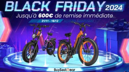 C’est le Black Friday avant l’heure chez BuyBestGear, ces 3 vélos électriques sont à prix choc !