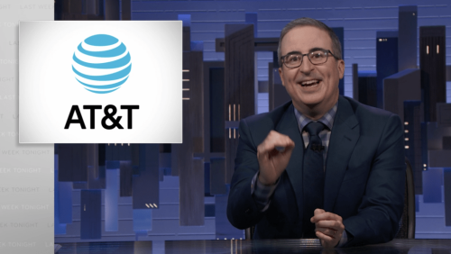 John Oliver dénonce l’ancienne société mère AT&T – Date limite