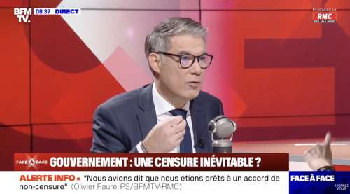 Pacte de non-censure : Olivier Faure dénonce le « flou » et la dérive du gouvernement Bayrou