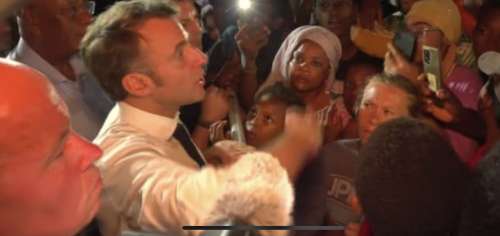 Macron, hué à Mayotte, s’emporte: «Ce n’est pas moi le cyclone! Je ne suis pas responsable!»