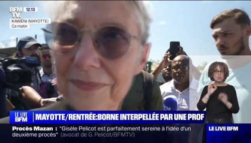 La honte! En visite à Mayotte, Élisabeth Borne tourne le dos à deux personnes déplorant le manque d’aide