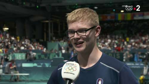 À seulement 18 ans, la nouvelle star du ping-pong, Félix Lebrun, obtient une salle à son nom