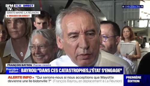 Mayotte: deuxième polémique avec Élisabeth Borne, qui rie en direct alors que François Bayrou parle des morts