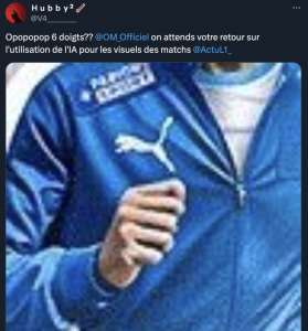 Trouvez l’erreur sur cette affiche de match de l’OM