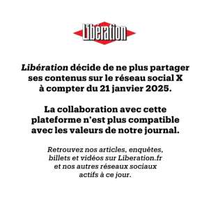 Libération quitte à son tour X, le réseau social d’Elon Musk