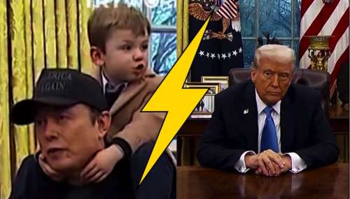 Le fils d’Elon Musk (4 ans) à Donald Trump: « Chut, ferme ta bouche, c’est pas toi le président, tu dois partir! »