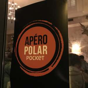 Nicolas Beuglet, Sire Cédric et Pierrick Gazaignes inaugurent l'Apéro Polar de Pocket