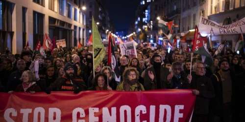  «Manifestation en masse à Paris contre un gala israélien contesté»