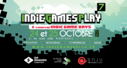 Indie Games Play – 7ème édition à Paris !