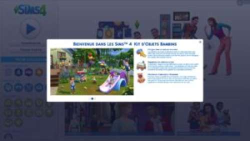 Les Sims 4 – Aperçu du kit d’objets Bambins