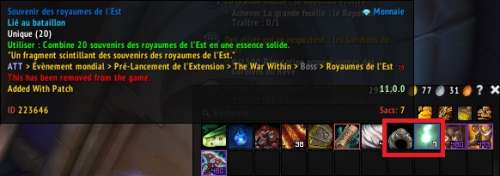 WoW – The War Within : Obtenir la Bague des Echos Radieux