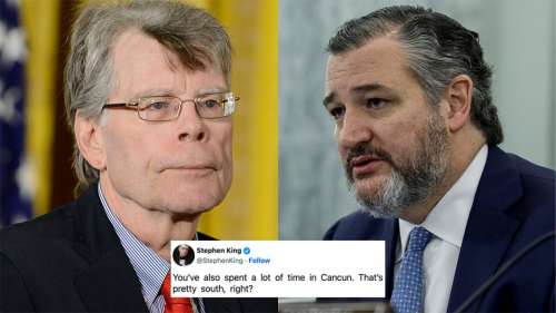 Stephen King a relancé son boeuf Twitter avec Ted Cruz