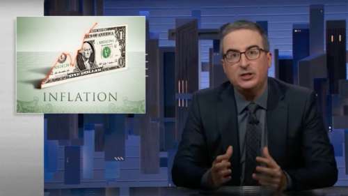 John Oliver explique l’inflation à l’aide de statues de grenouilles géantes