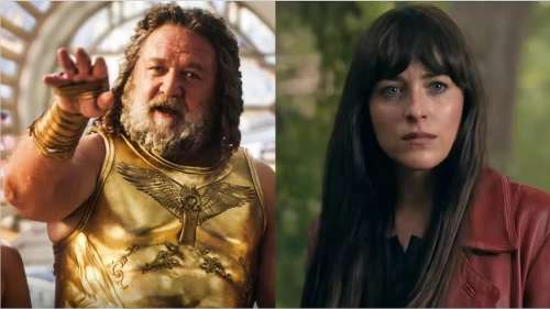 La star de Marvel, Russell Crowe, critique les commentaires de Madame Web de Dakota Johnson