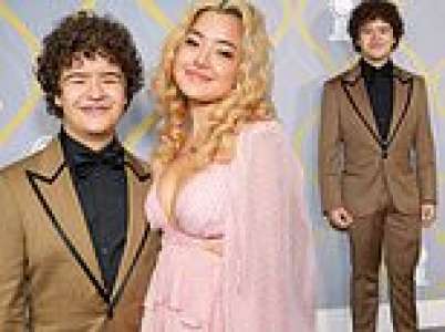 Tony Awards 2022 : la star de Stanger Things, Gaten Matarazzo, pose avec sa petite amie