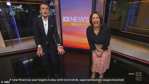 Problème embarrassant sur ABC News Breakfast alors que la caméra devient « voyou » en direct à l’antenne