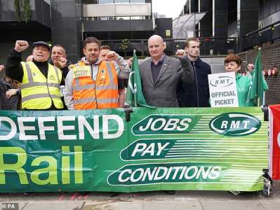 Les membres du RMT travaillant pour 14 compagnies ferroviaires annoncent une nouvelle grève le 2 juin sur la mi-session scolaire