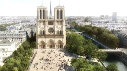 Notre-Dame de Paris : les travaux du parvis et des squares démarreront à l’automne 2025