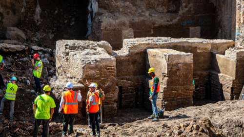 À Rome, des archéologues pensent avoir découvert les ruines d’un jardin de l’empereur fou Caligula