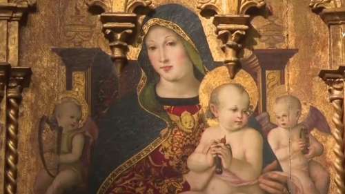 La Madone de Brando, retable de la Renaissance florentine, retourne en Corse