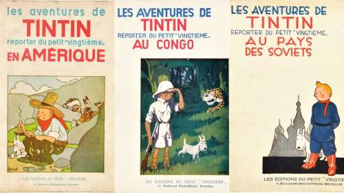 Le retour d’Hergé et de Tintin, superstars en salle des ventes