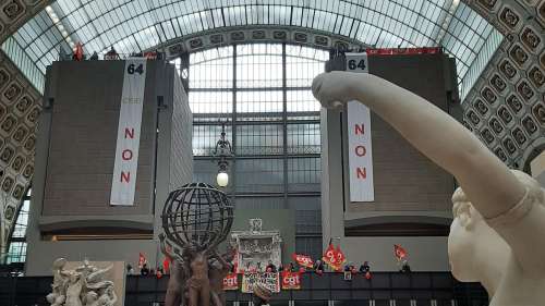 Réforme des retraites: le musée d'Orsay occupé par la CGT