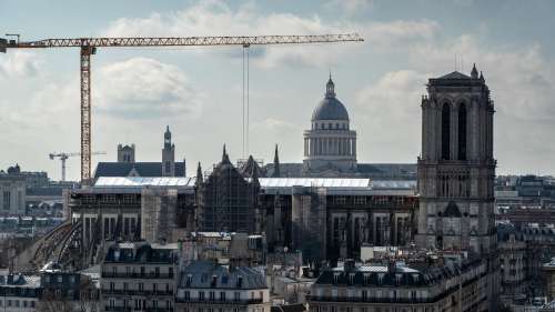 La «Maison du chantier» de Notre-Dame de Paris livre les secrets de la restauration