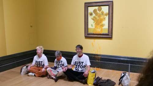 Nouvelle action contre les Tournesols de Van Gogh : les trois militants plaident non coupables