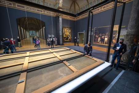 Le Rijksmuseum d'Amsterdam entame la restauration de La Ronde de Nuit de Rembrandt