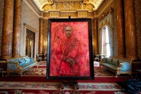 Royaume-Uni : le premier portrait officiel du roi Charles III dévoilé