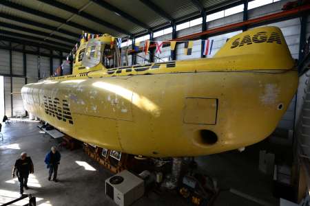 « Ici, c’est 20.000 vieux sous les mers » : le sous-marin Saga du commandant Cousteau reprend vie