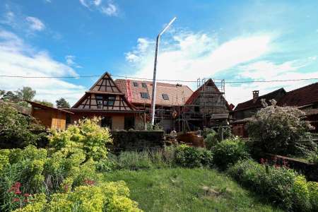 En Alsace, les maisons à colombages en voie de disparition