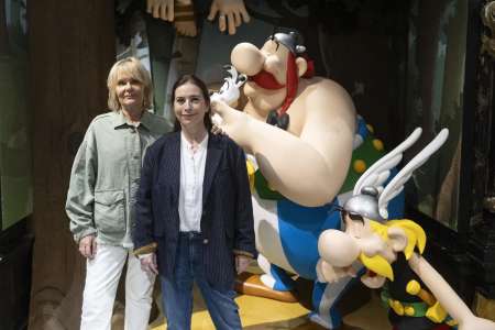 Astérix et Obélix font leur entrée au musée Grévin