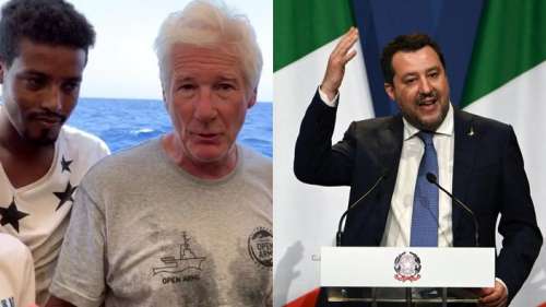 Matteo Salvini rêve d'affronter Richard Gere durant son procès pour «abus de pouvoir»