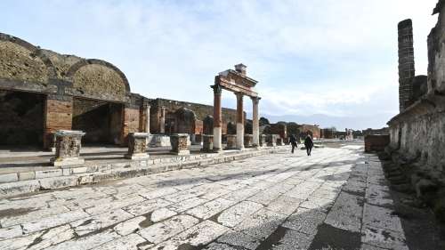 Pompéi : découverte des squelettes de deux autres victimes du Vésuve