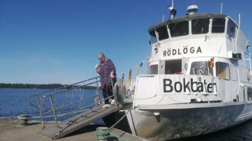 À bord du bateau-livre de l’archipel suédois