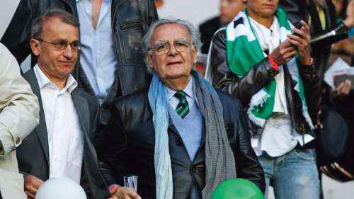 Bernard Pivot: supporteur des Verts de Saint-Étienne