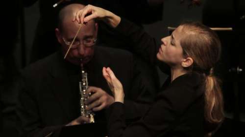 Philharmonie de Paris: Karina Canellakis, la femme au pupitre