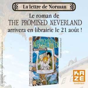 Le roman The Promised Neverland sortira chez Kazé le 21 août