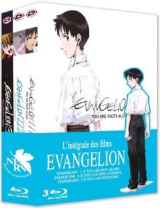 Une réédition Blu-ray pour la trilogie Evangelion chez Dybex