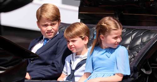 La princesse Charlotte empêche le prince Louis de saluer pendant le défilé